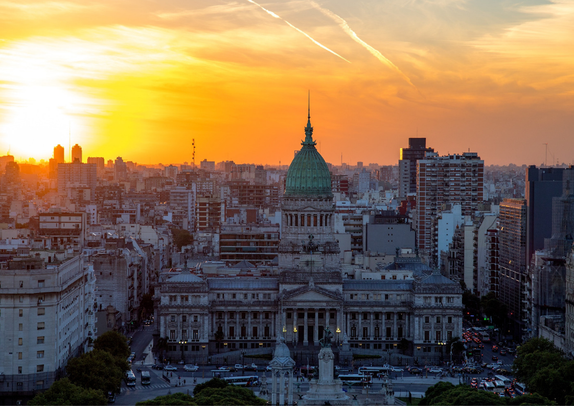Buenos Aires sunset