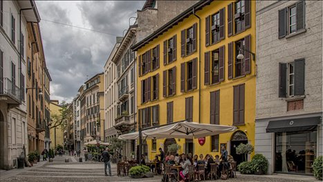 Milan streets