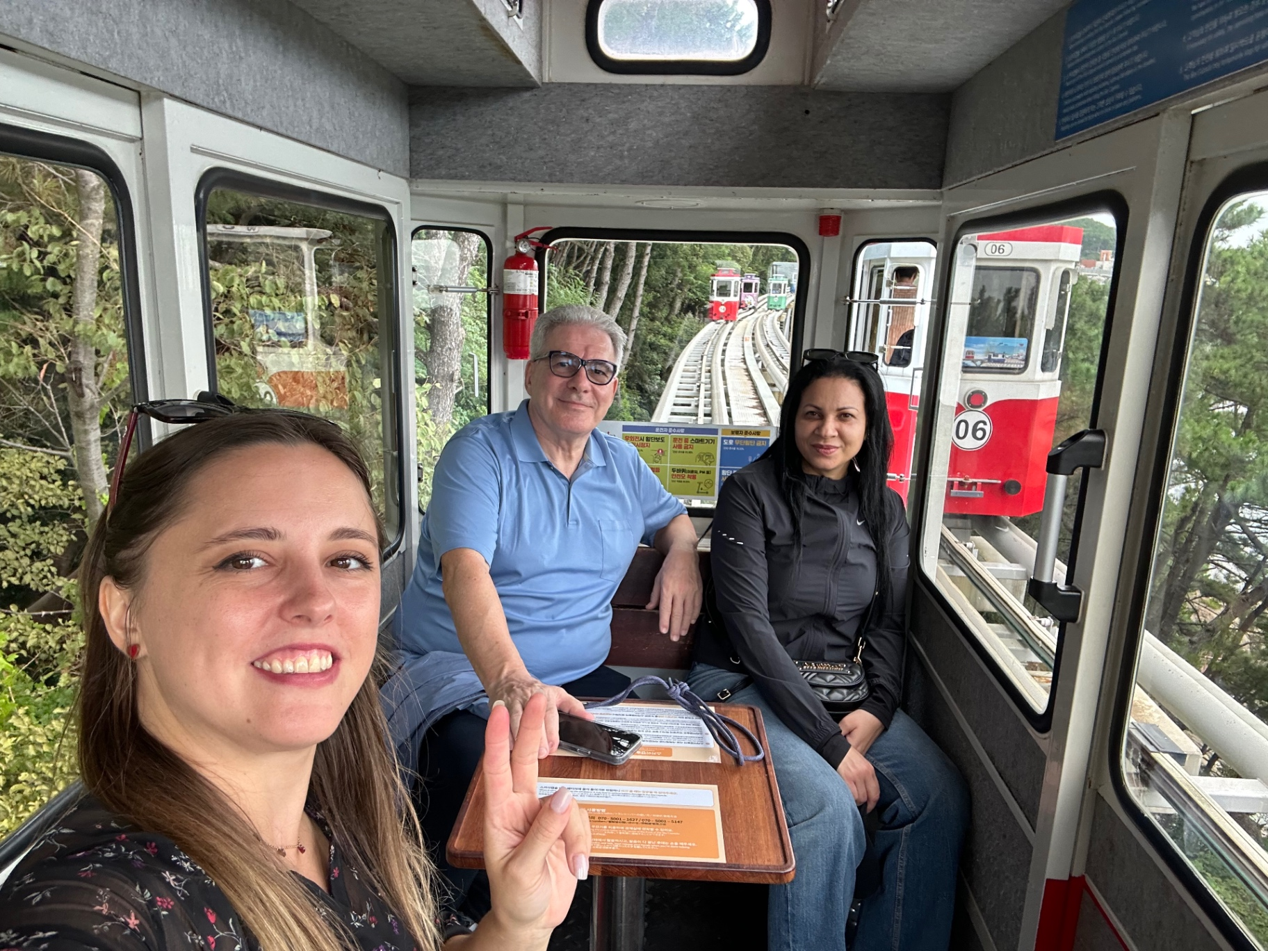 Happy Travelers in Busan, South Korea with a Lokafy Local Tour Guide