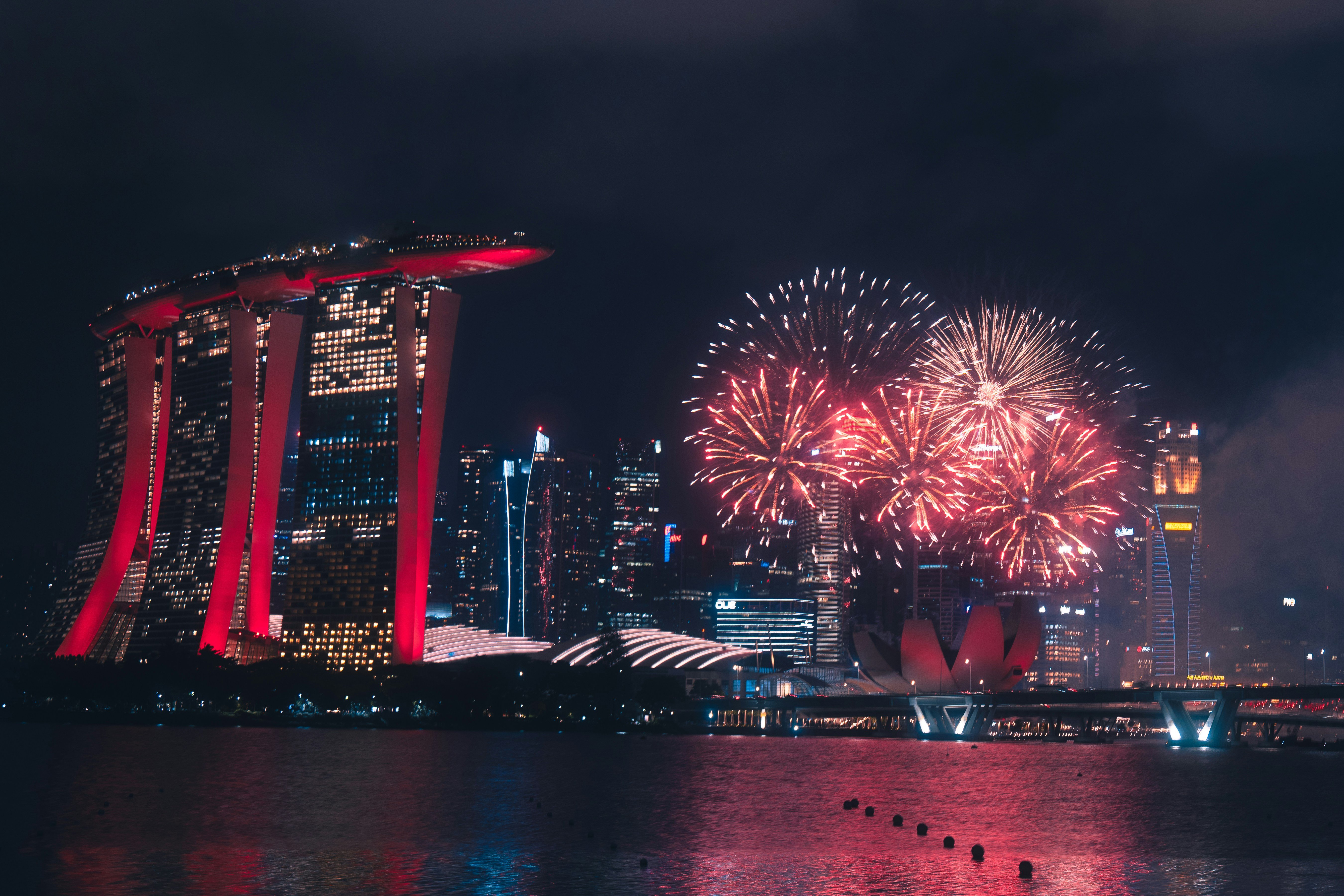 Marina Bay, Singapore at Chinese New Year