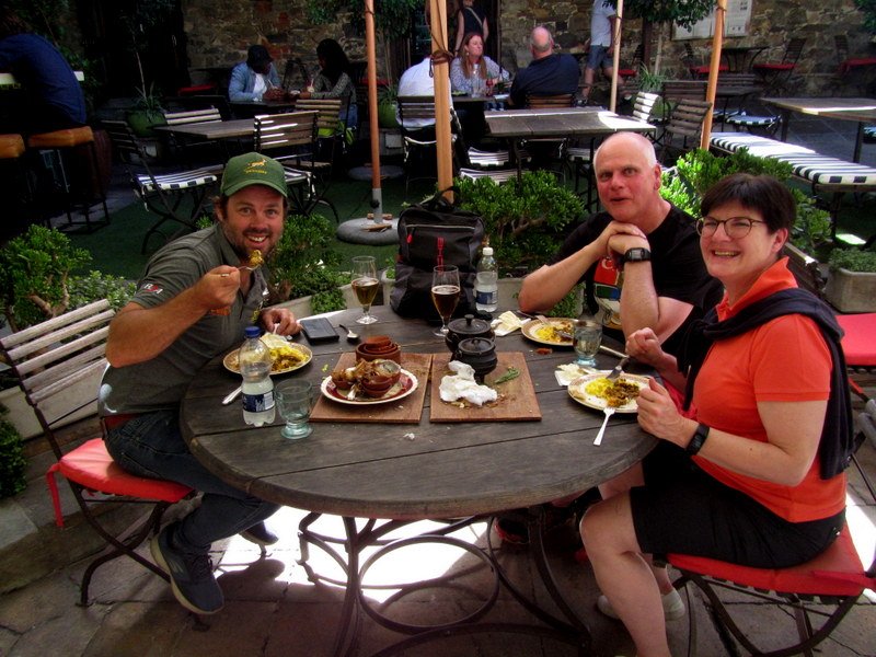 Travelers in Cape Town