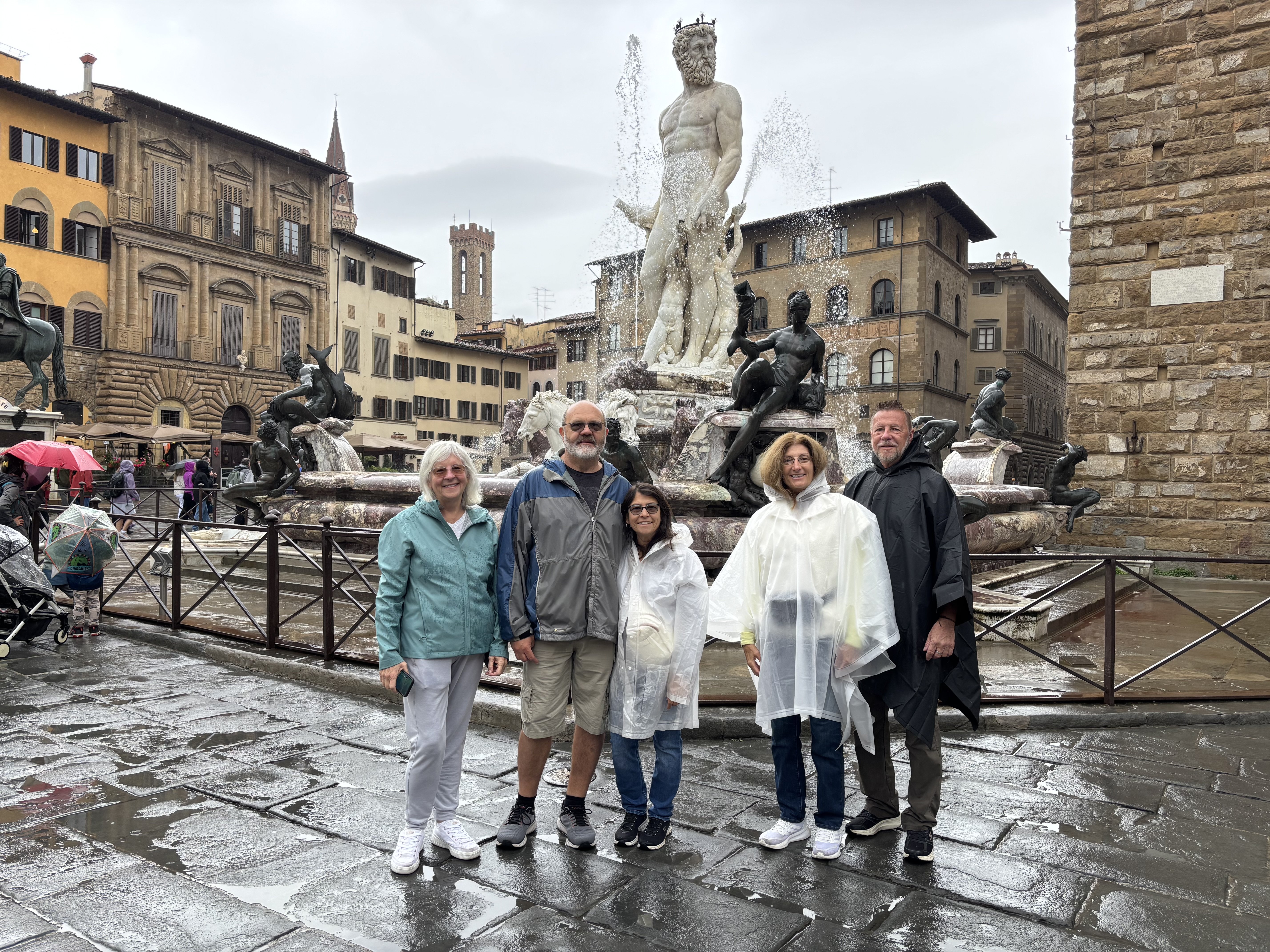 Happy Travelers in Florence, Italy with a Lokafy Local Tour Guide
