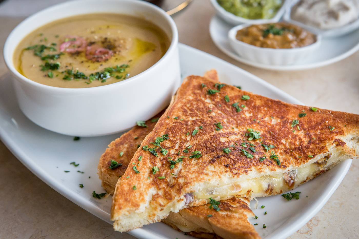 Toronto grilled cheese sandwich