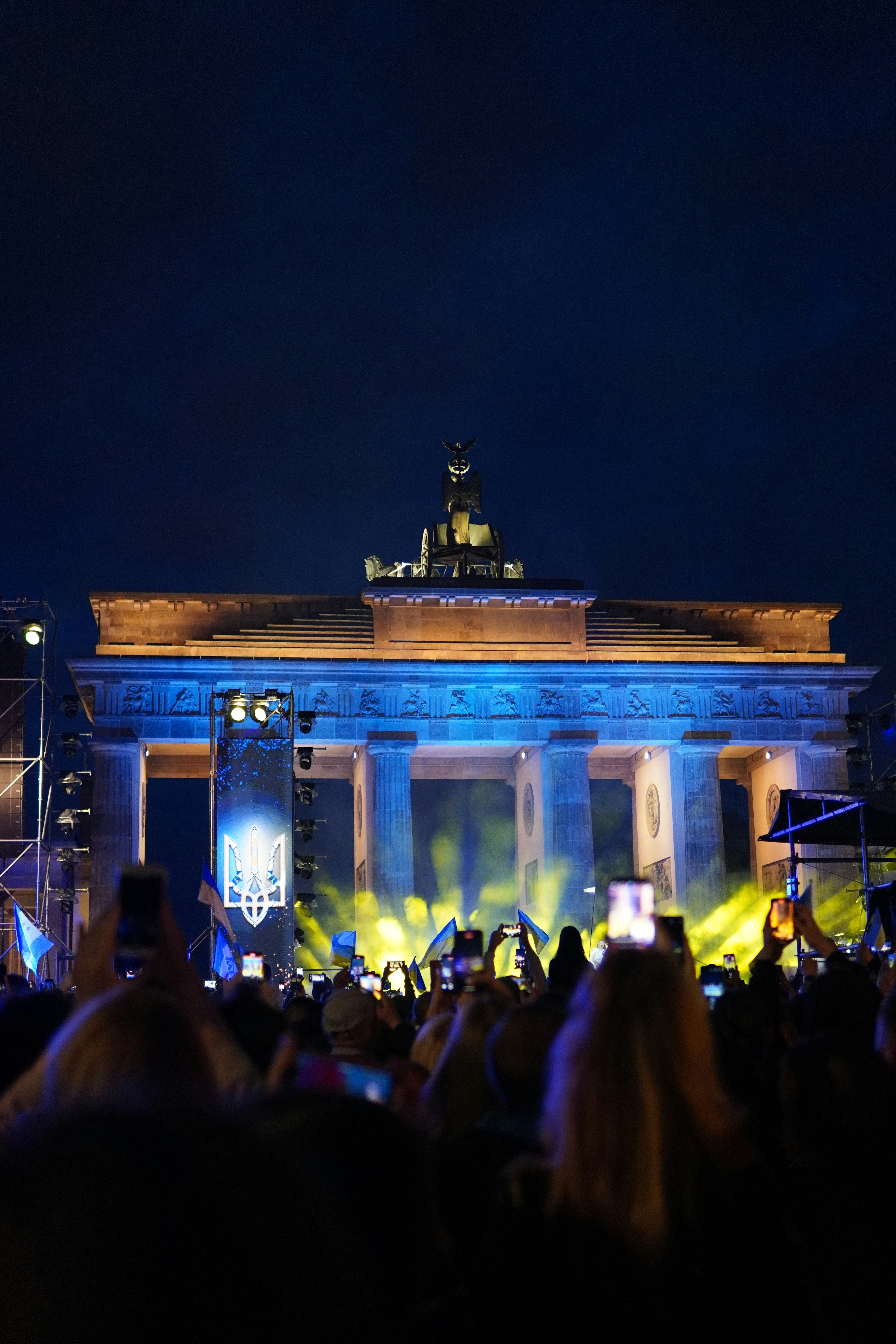 Berlin new year's eve celebration