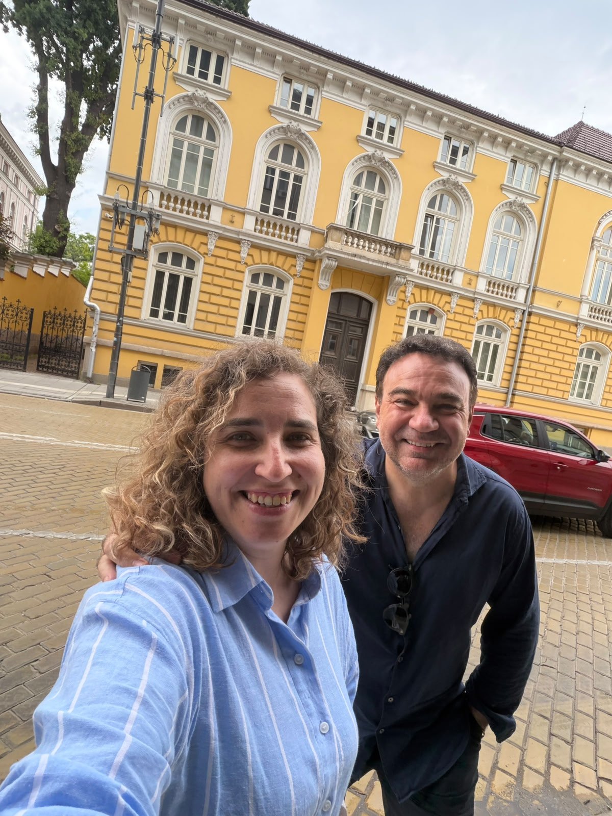 Happy Travelers in Sofia, Bulgaria with a Lokafy Local Tour Guide