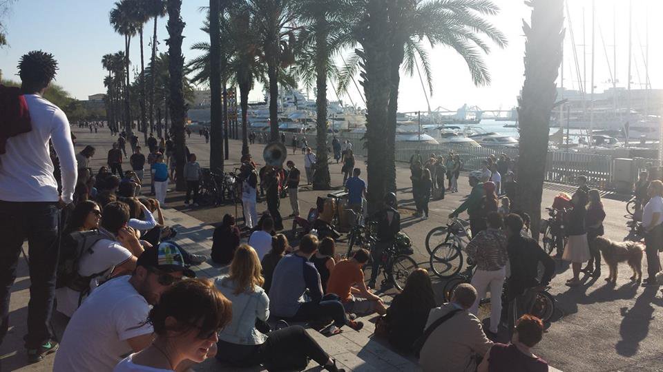 Solo travel Spain beach