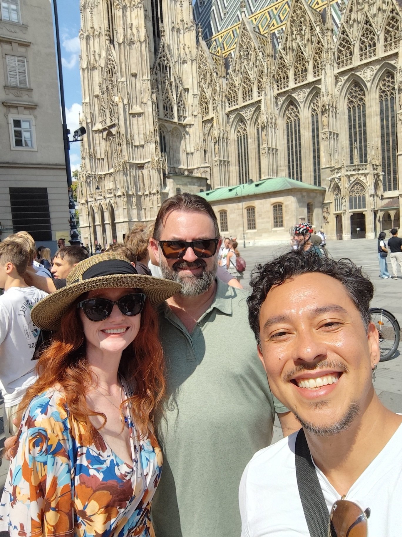 Happy Travelers in Vienna, Austria with a Lokafy Local Tour Guide