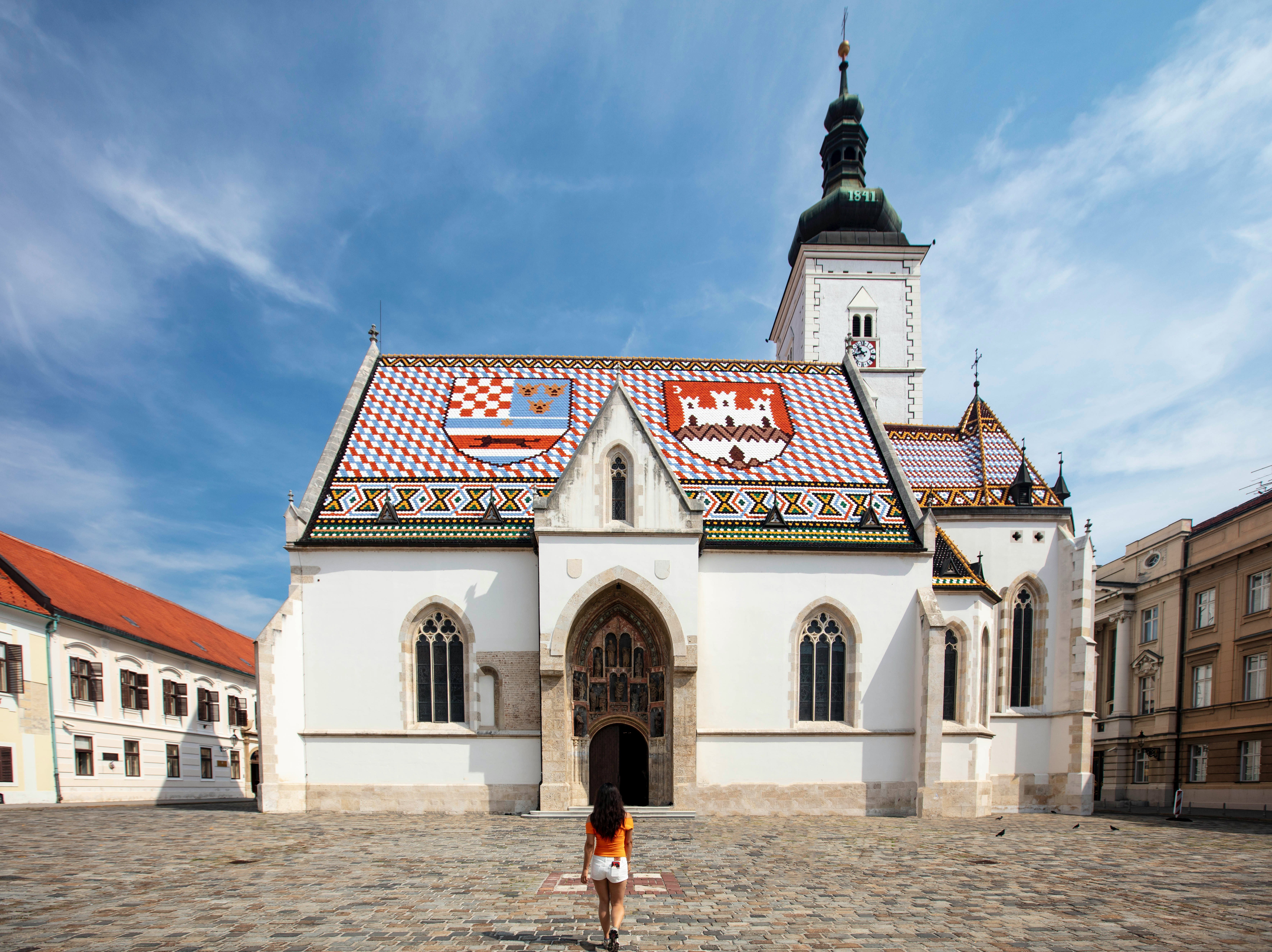 St Marks church in Zagreb, Croatia
