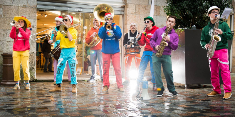 Les Play's Mobils, Fanfare Fanfare en représentation à Ille et Vilaine - photo de couverture n° 3