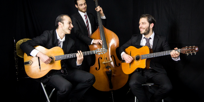 Octave et Anatole, Musiciens Jazz en représentation à Paris - photo de couverture n° 2