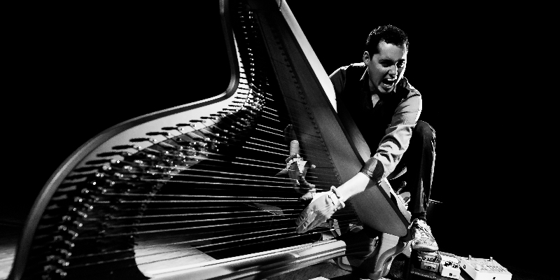 Emmanuel Lahoz, Musiciens Harpiste en représentation à Gironde - photo de couverture n° 2