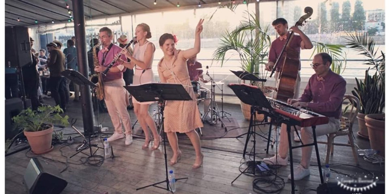 Happy Bal, Orchestre Swing en représentation à Paris - photo de couverture