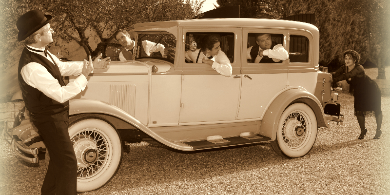 Jazz & Prohibition, Chanteur Jazz en représentation à Vaucluse - photo de couverture n° 1