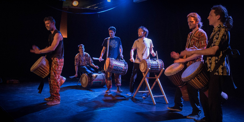 djembe, Groupe de Musique Africaine en représentation à Paris - photo de couverture n° 1