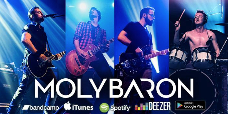 Steven MOLYBARON, Groupe de Musique Rock en représentation - photo de couverture