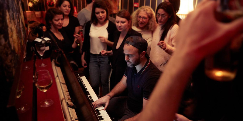 PIANOMAN, Chanteur Chanteur en représentation à Seine Saint Denis - photo de couverture n° 1