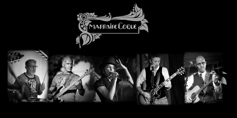 MARRAINE COQUE, Groupe de Musique Rock en représentation à Doubs - photo de couverture n° 3