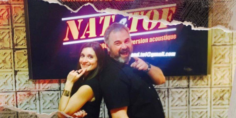 Nat & Tof, Musiciens Pop en représentation à Côte d'Or - photo de couverture