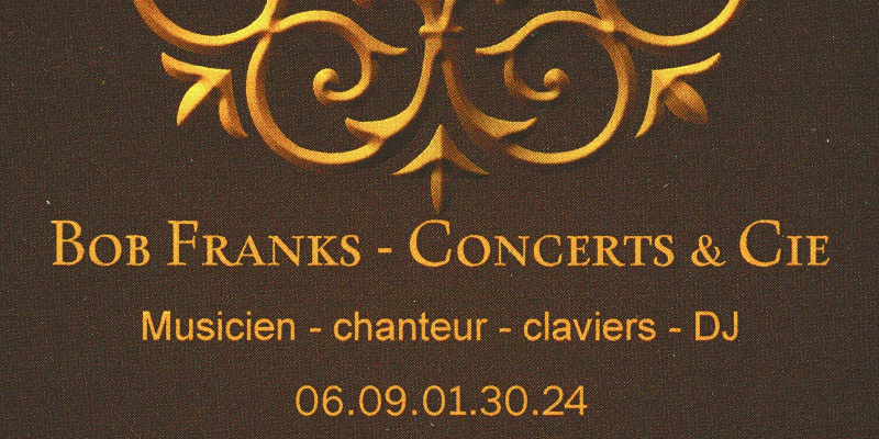 Bob Franks, Musiciens Generaliste en représentation à Gironde - photo de couverture n° 2