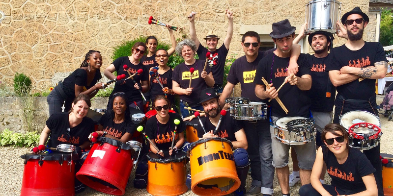 DRUMTEAM, Fanfare Musiques du Monde en représentation - photo de couverture n° 3