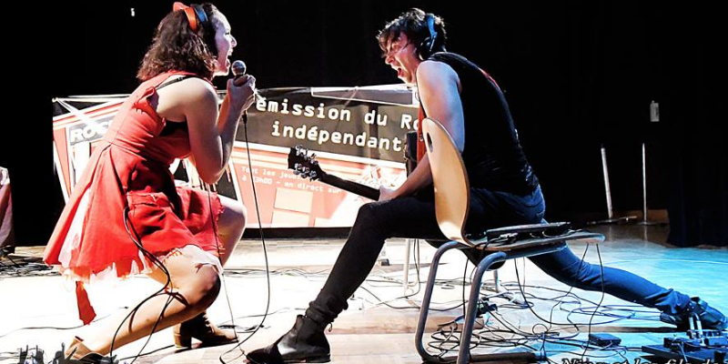 Nina et les fils de, Musiciens Rock en représentation - photo de couverture n° 1