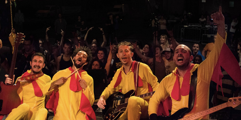 Les Cocksuckers, Groupe de Musique Rock en représentation à Rhône - photo de couverture