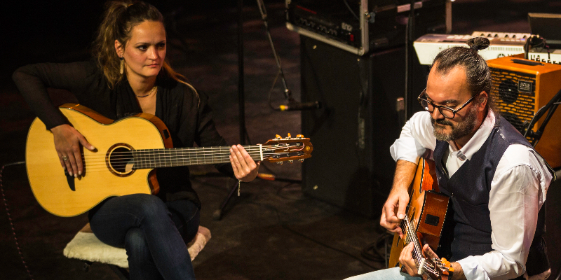 duo G'M Ange&Ines, Musiciens Guitariste en représentation à Vaucluse - photo de couverture n° 2