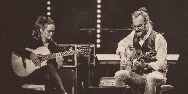 duo G'M Ange&Ines, Musiciens Guitariste en représentation à Vaucluse - photo de couverture n° 1