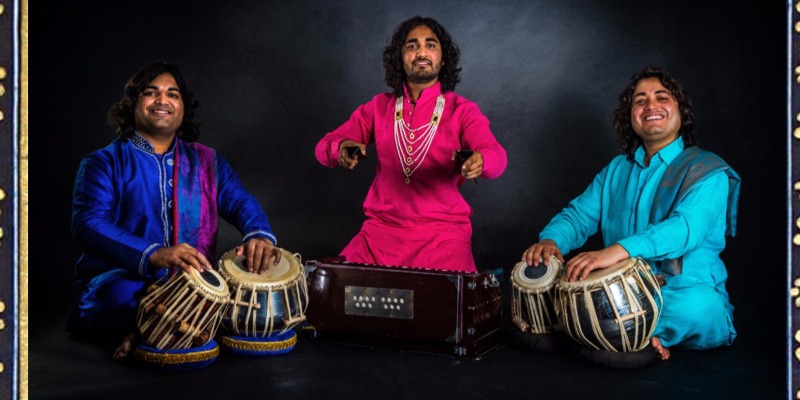 Amrat Hussain Brother trio, Groupe de Musique Musiques du Monde en représentation - photo de couverture