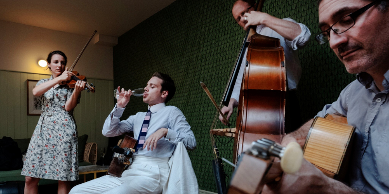 Duved Hot Five, Groupe de Musique Jazz en représentation à Paris - photo de couverture