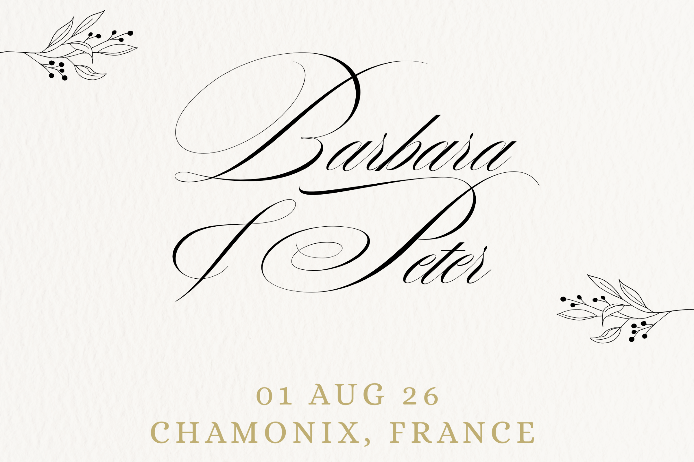 Photo de Mariage pour Particulier