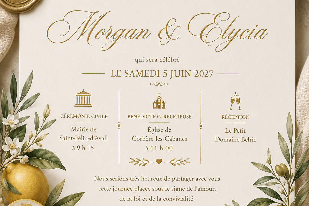 Photo de Mariage pour Particulier