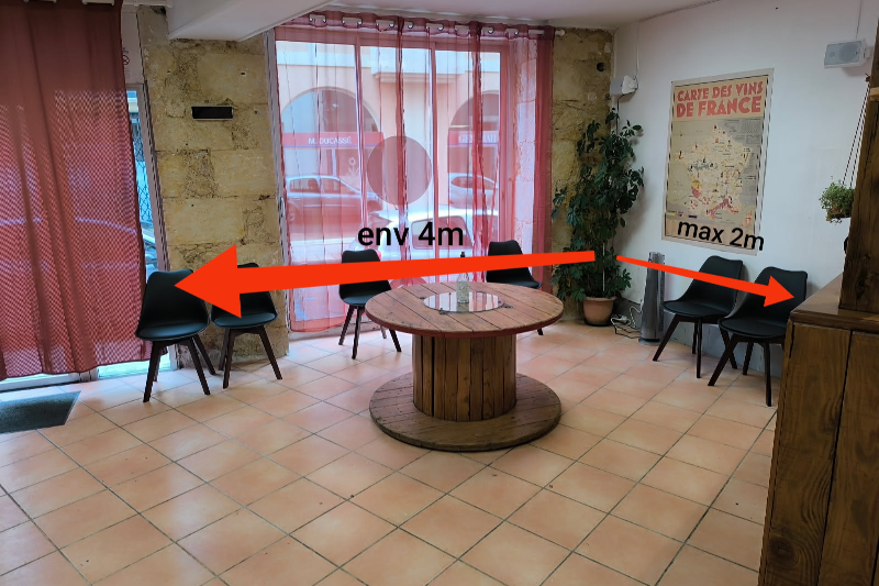 Photo du lieu où se déroulera le futur événement