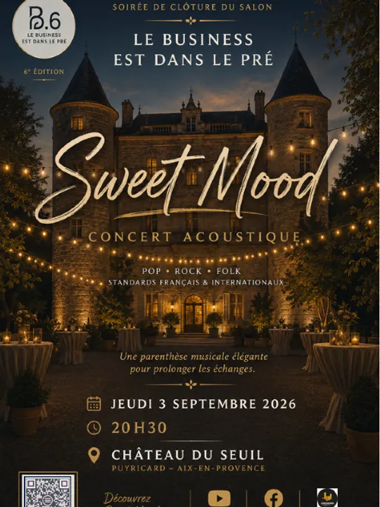 Les concerts passés et à venir de SWEET MOOD