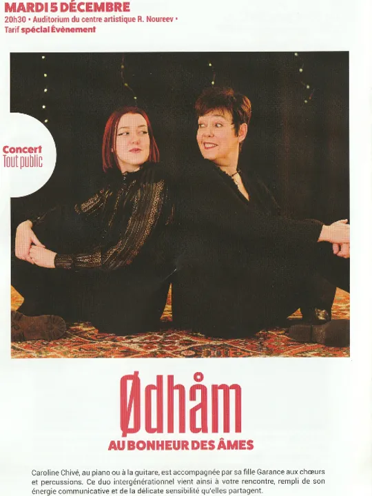 Les concerts passés et à venir de ODHAM