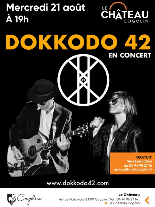 Les concerts passés et à venir de DOKKODO 42