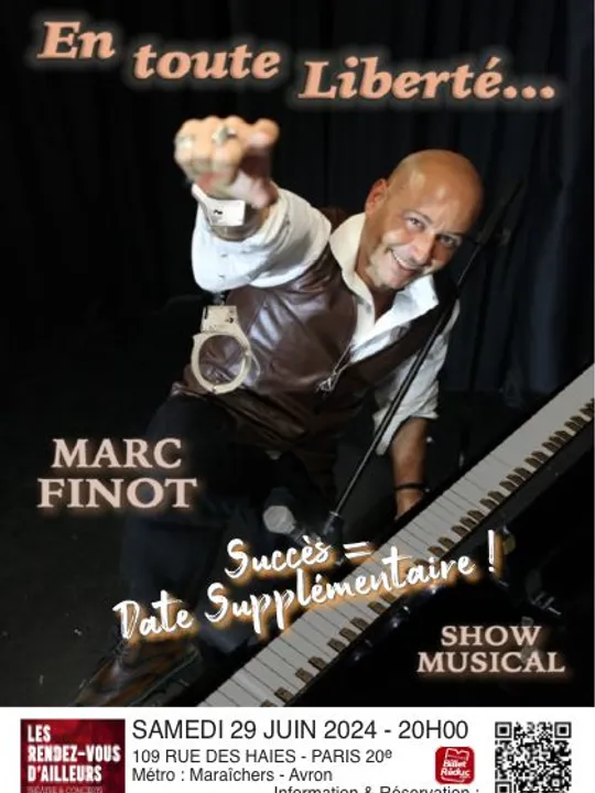 Les concerts passés et à venir de Marc Finot