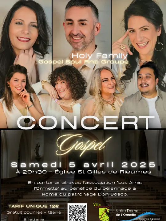 Les concerts passés et à venir de HOLY FAMILY 