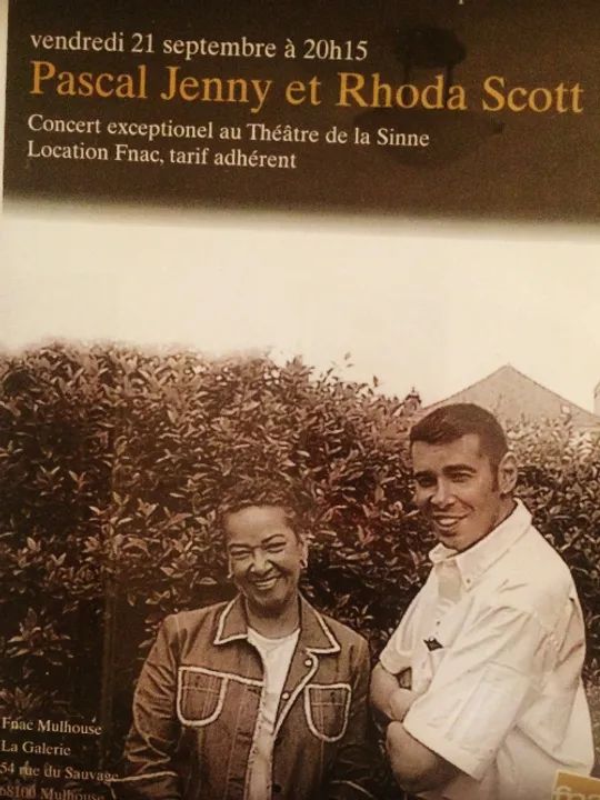 Les concerts passés et à venir de Pascal Jenny