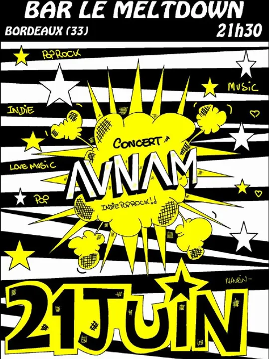 Les concerts passés et à venir de AVNAM