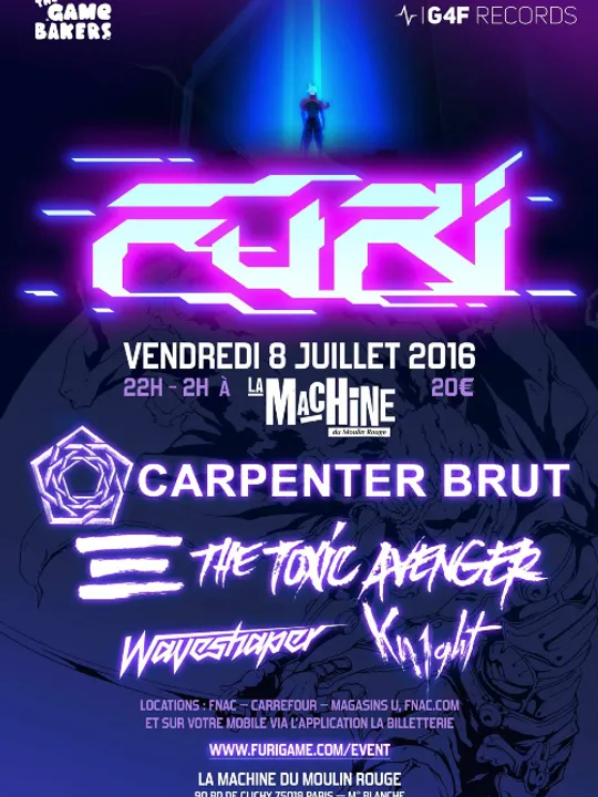 Les concerts passés et à venir de KN1GHT