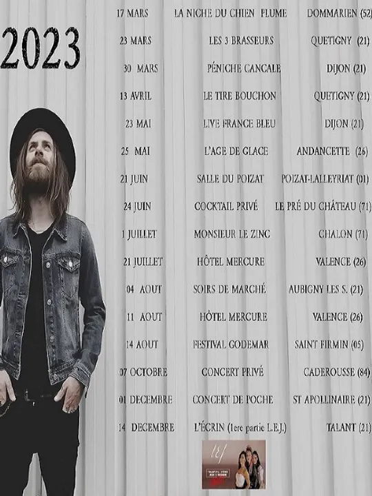 Les concerts passés et à venir de ALASKAN CLEE