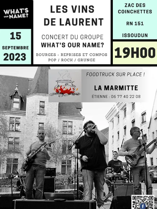 Les concerts passés et à venir de What's Our Name?