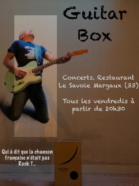 Les concerts passés et à venir de jc bo