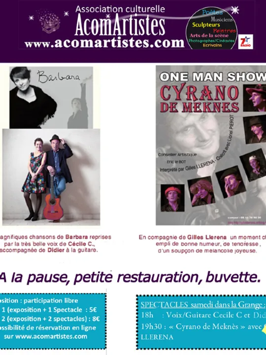 Les concerts passés et à venir de Cecile C.