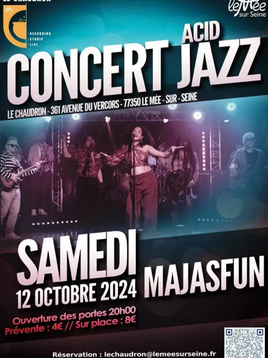 Les concerts passés et à venir de MAJASFUN PROJECT