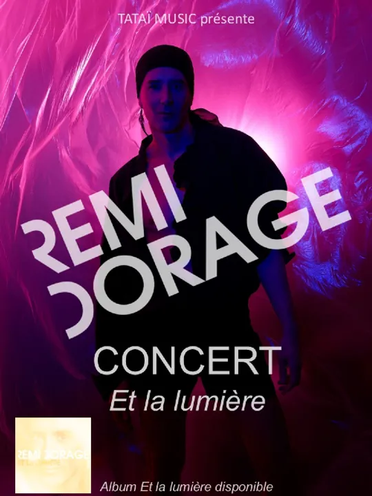Les concerts passés et à venir de Rémi Dorage