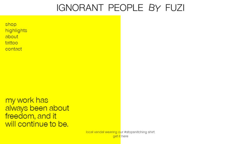 Ignorant People