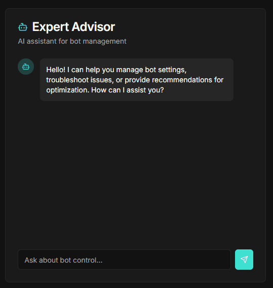 Expert Advisor in action