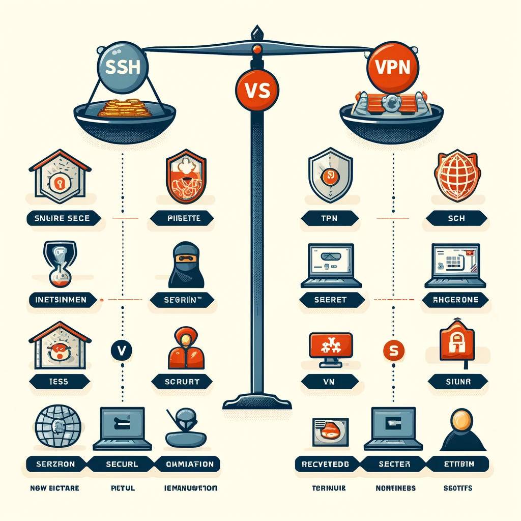 Ssh vs vpn securing your online world